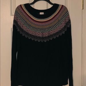 A New Day  fair isle sweater